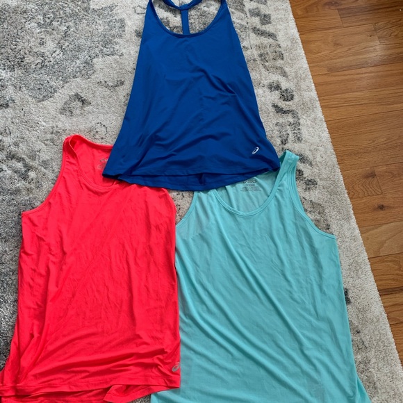 Asics Tops - 3 Asics Tanktops NWOT